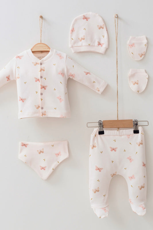 Babylim Kelebek Hastane Çıkış Seti-5li